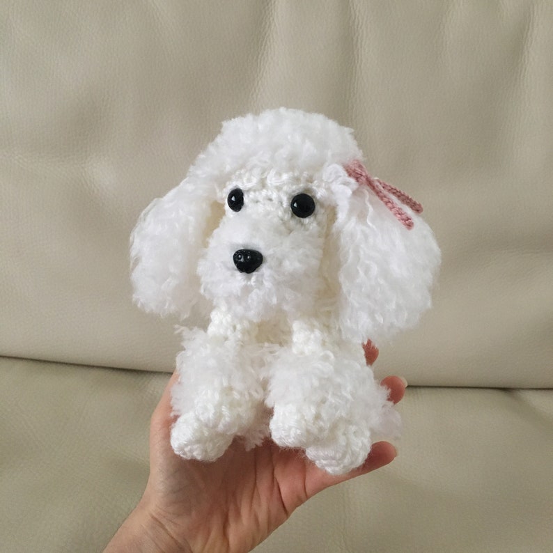 Patron au crochet pour caniche image 1