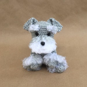 Schnauzer Dog Crochet Pattern