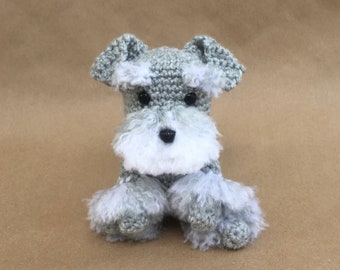 Schnauzer Dog Crochet Pattern