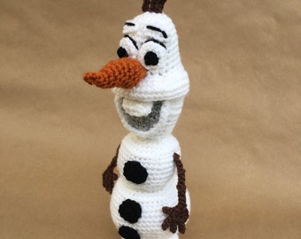 Frozen Snowman Crochet Pattern