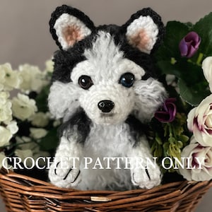 Husky Pup Crochet Pattern