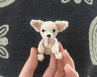 Mini Chihuahua Dog Crochet Pattern