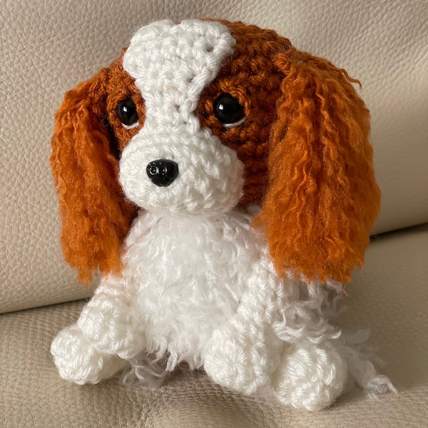 Cavalier Dog Crochet Pattern