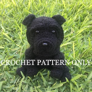Puppy Sharpei Crochet Pattern