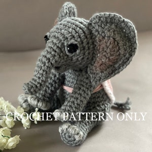 Baby Elephant Crochet Pattern