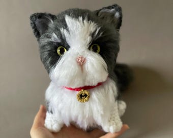 Fluffy Cat Crochet Pattern