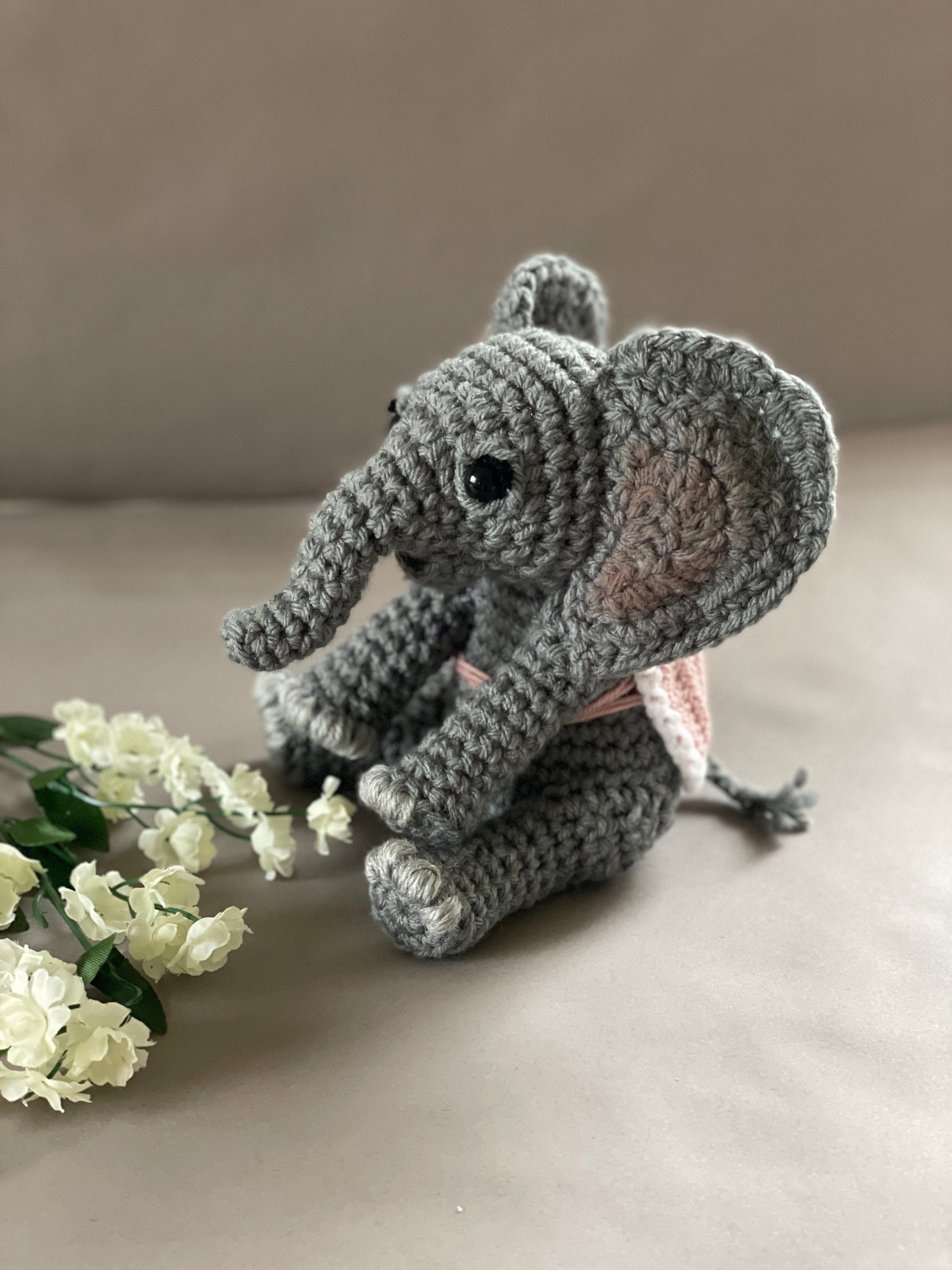 象の編みぐるみ編み図（PDF） - Etsy 日本