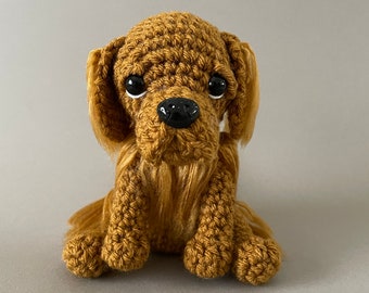 Golden Retriever Crochet Amigurumi