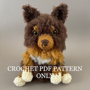 Australian Shepherd Crochet Pattern
