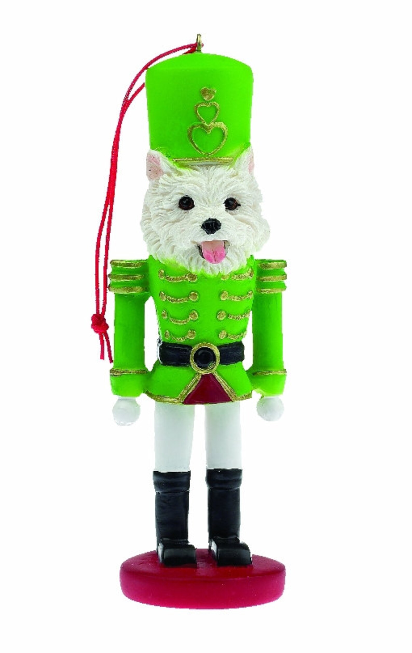 Westie Nutcracker Christmas Ornament. Hand Painted and Etsy
