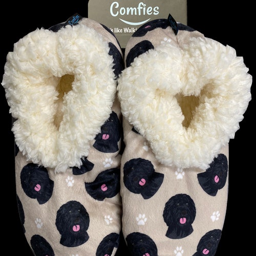 Poodle Super Soft Womens Slippers One Size Fits Most Cozy - Etsy