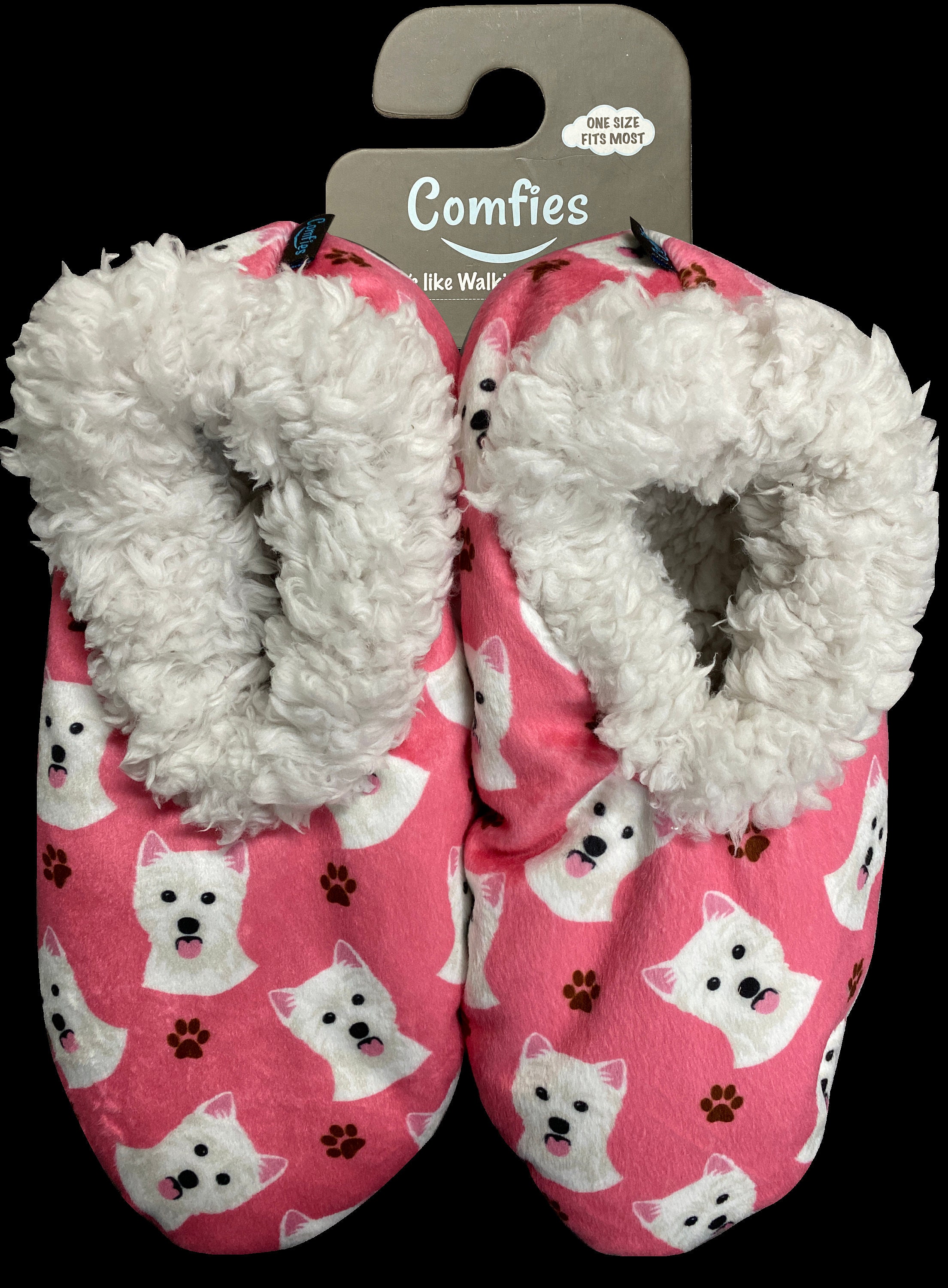westie slippers