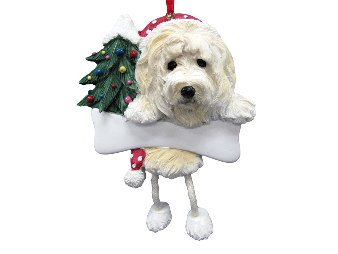 Goldendoodle Ornament Personalized With Your Dog's Name Etsy
