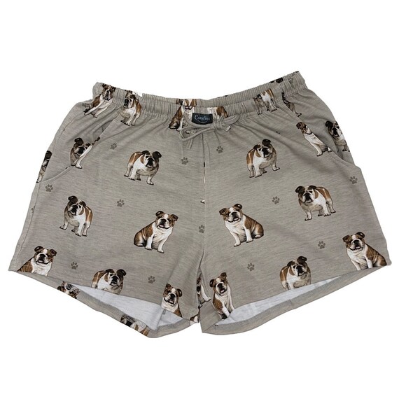 Bulldog Womens Lounge Shorts Super Soft 