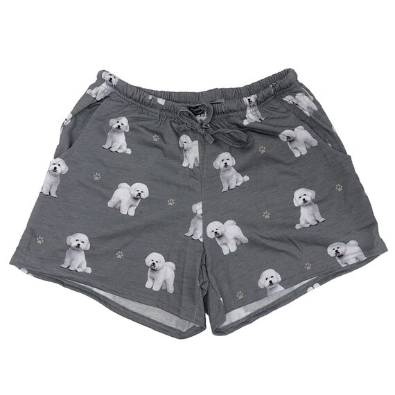 Bichon Frise Womens Lounge Shorts Super 