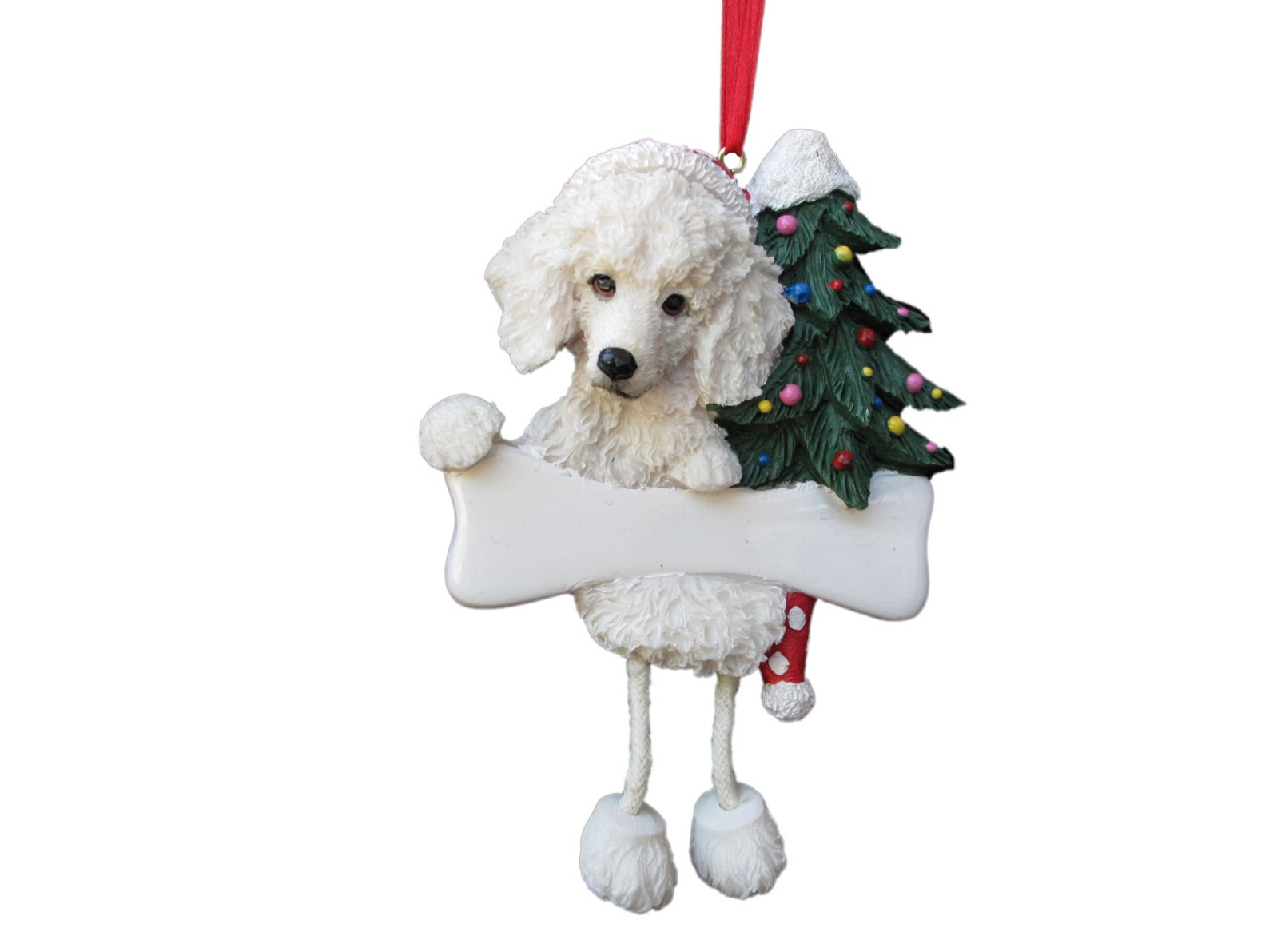 Poodle Ornament Personalized With Your Dog's Name Hand Etsy