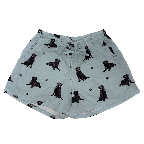 Black Lab Womens Lounge Shorts Super 