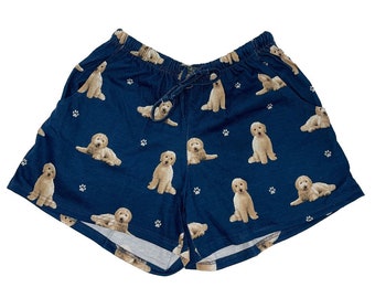 Goldendoodle Women’s Lounge Shorts – Super Soft and Comfortable – Perfect for Goldendoodle Gifts