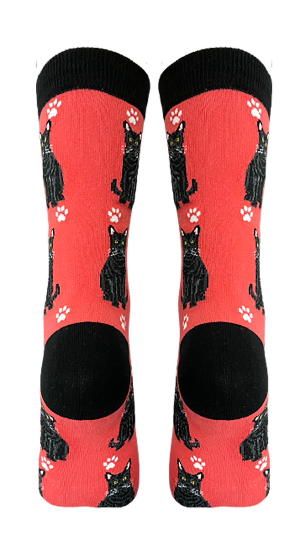 Black Cat Socks Fun High Quality All Season One Size Etsy