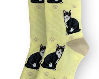 Exotic Shorthair Cat Paws Pattern #5 Men-Women Adult Ankle Socks