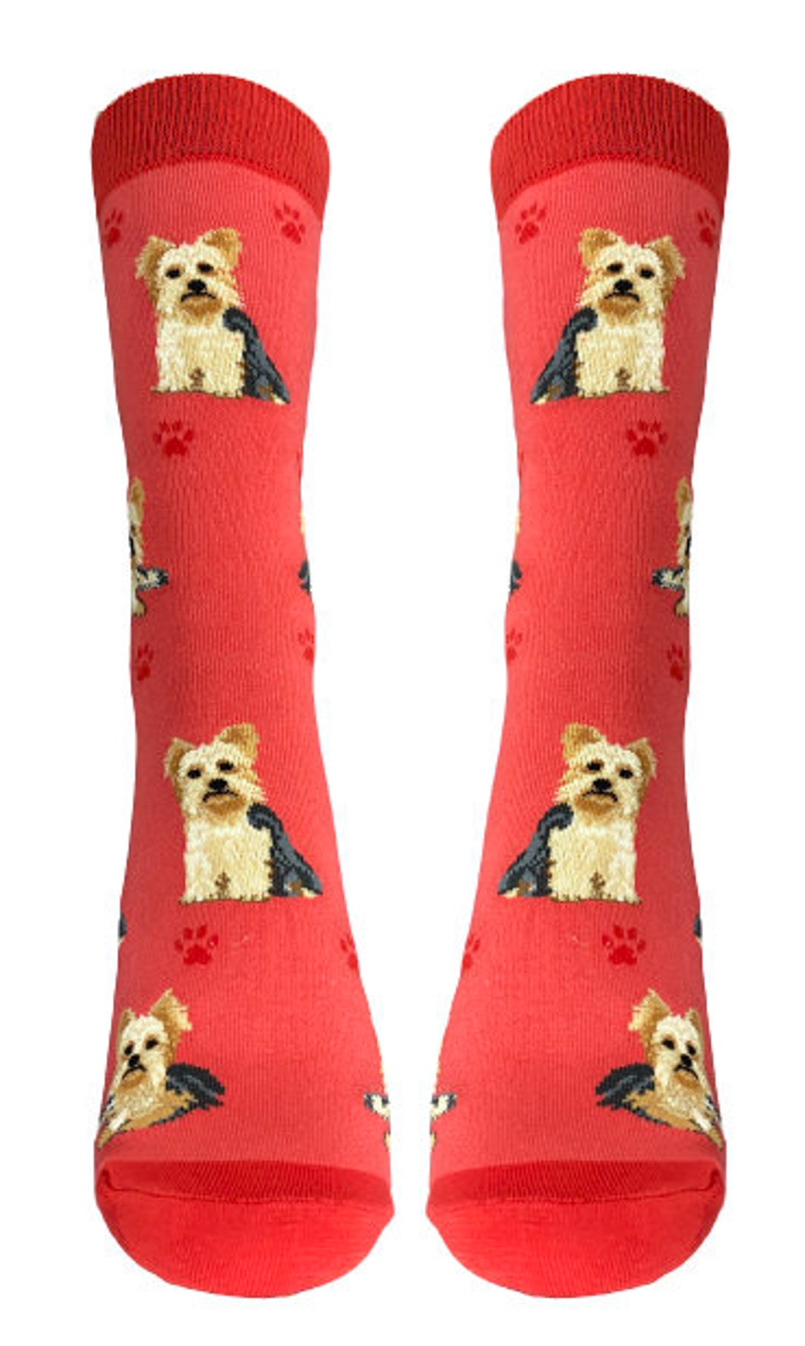 Yorkie Socks Fun High Quality All Season One Size Fits Etsy