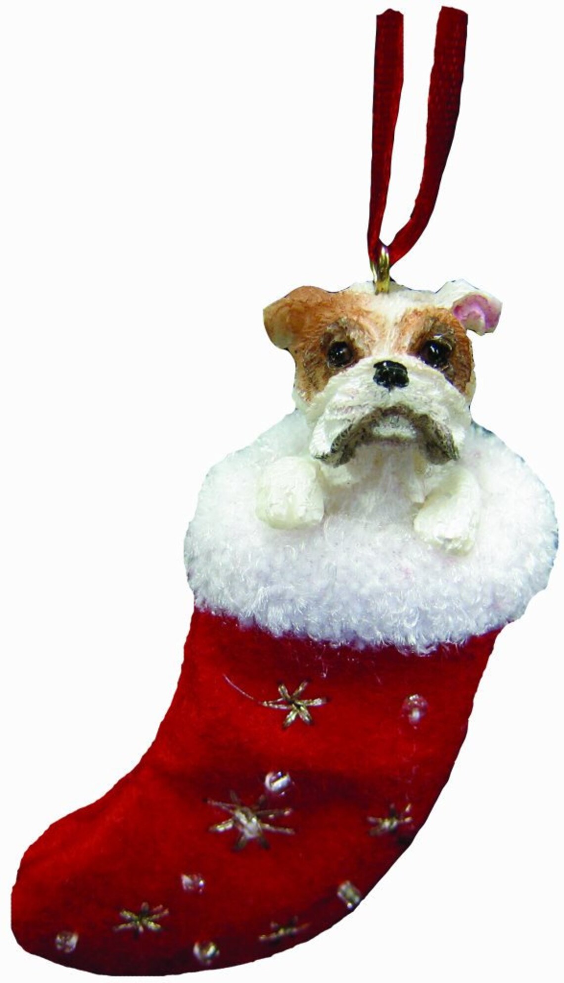 Bulldog Christmas Ornament 
