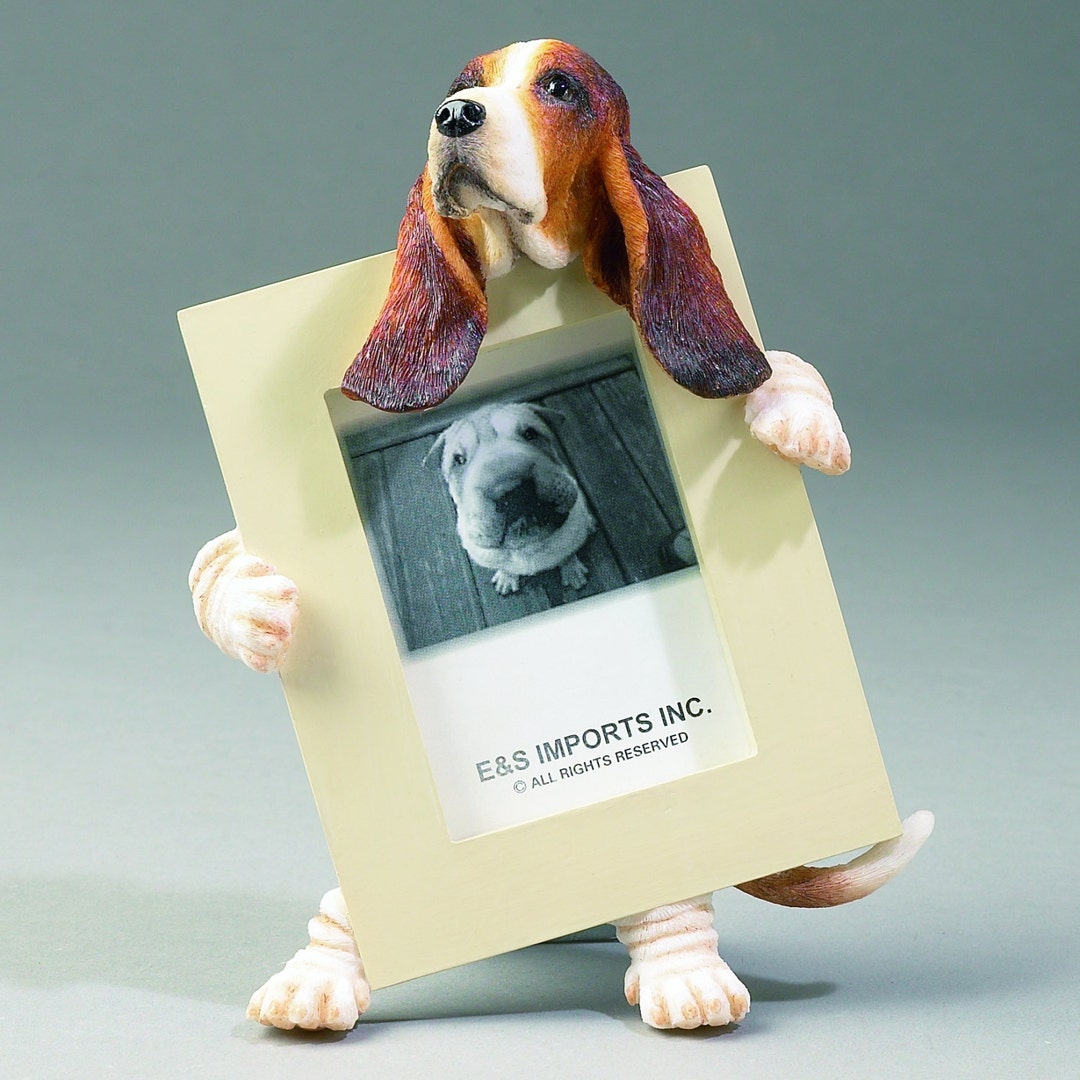 Buy Basset Hound Picture Frame Makes a Perfect Gift for Basset Online in  India Etsy