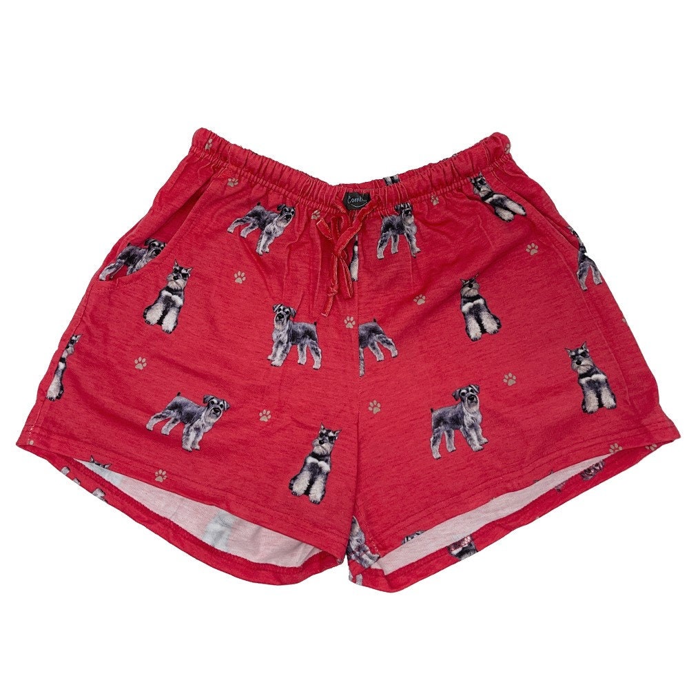 Schnauzer Womens Lounge Shorts Super 