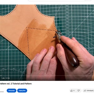 Leather Quiver Pattern DIY / Medieval Turkish Quiver / Set for the ...