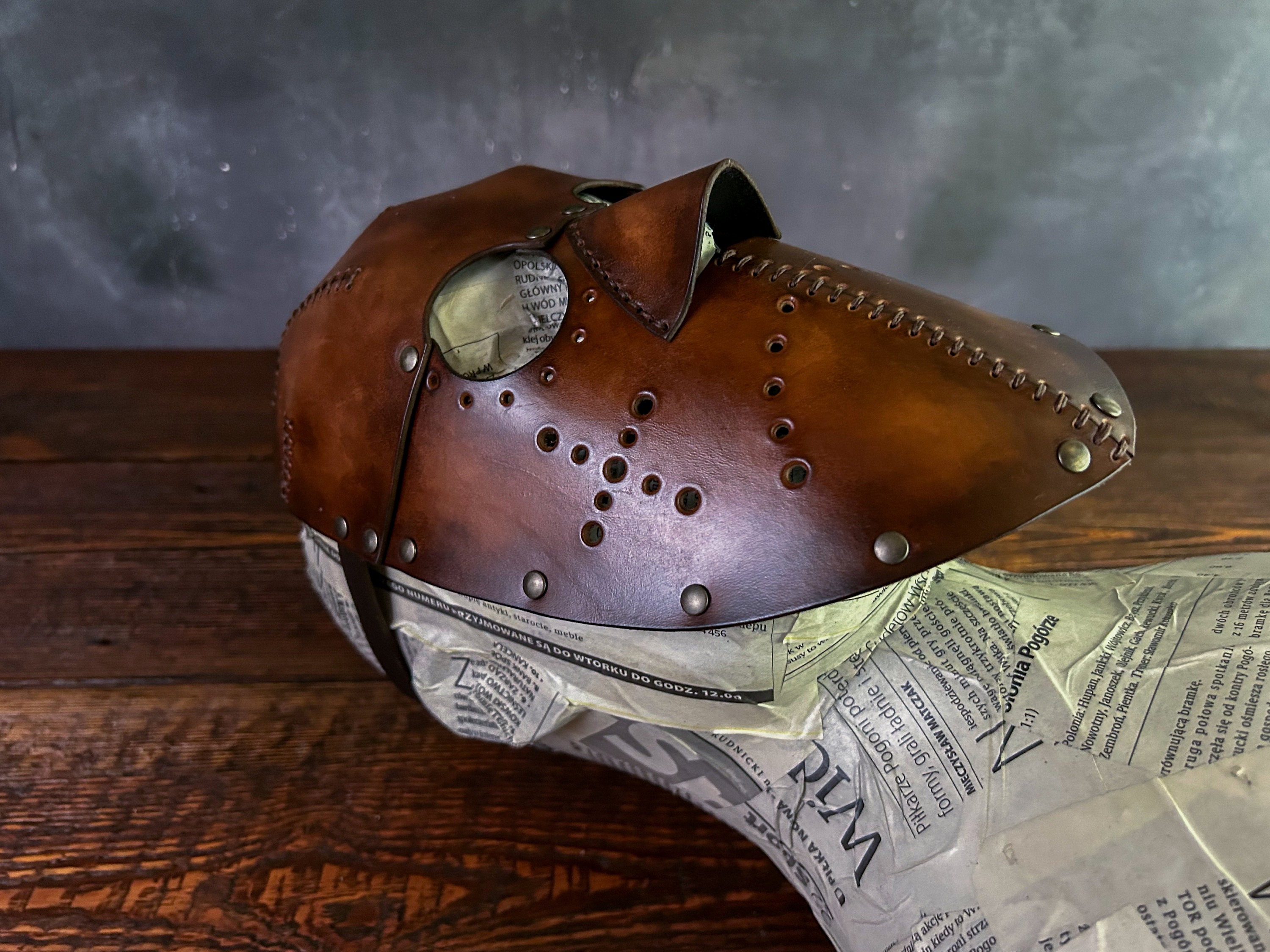 革製の死刑執行人マスクのパターン：中世の衣装（PDFパターン） - Etsy