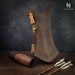 Leather Quiver Pattern DIY / Medieval Turkish Quiver / Set for the ...