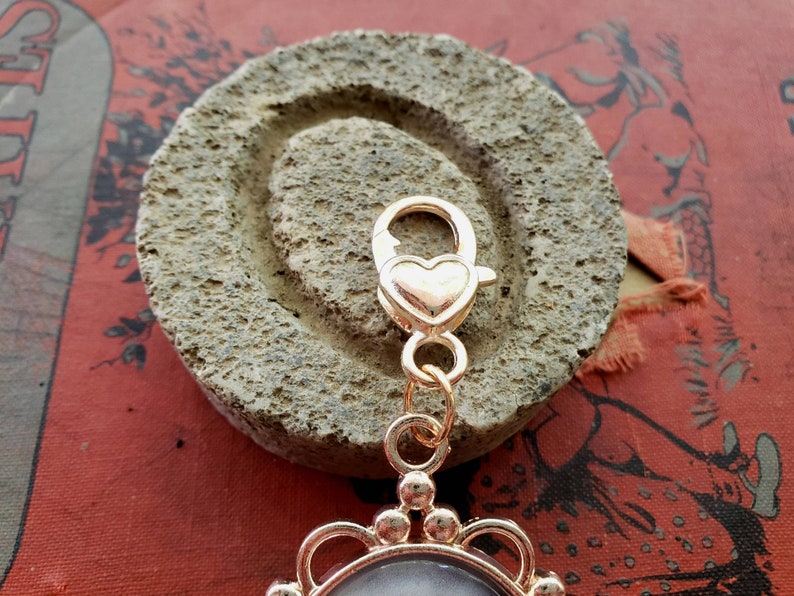 Complete Kit DIY Do It Your Self Wedding Bouquet Photo Charm Photo Bouquet Memorial Charm Oval Rose Gold In Memory Charm
