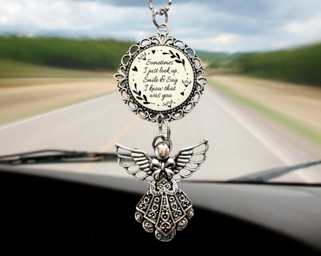 Bracciale Regolabile In Acciaio Inox Con Scritta 'Sometimes I Just Look Up Smile And Say I Know That Was You' | Gioiello Commemorativo Per Ricordo Persona Cara - 2