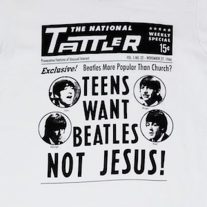 Teens Want Beatles Not Jesus T-shirt