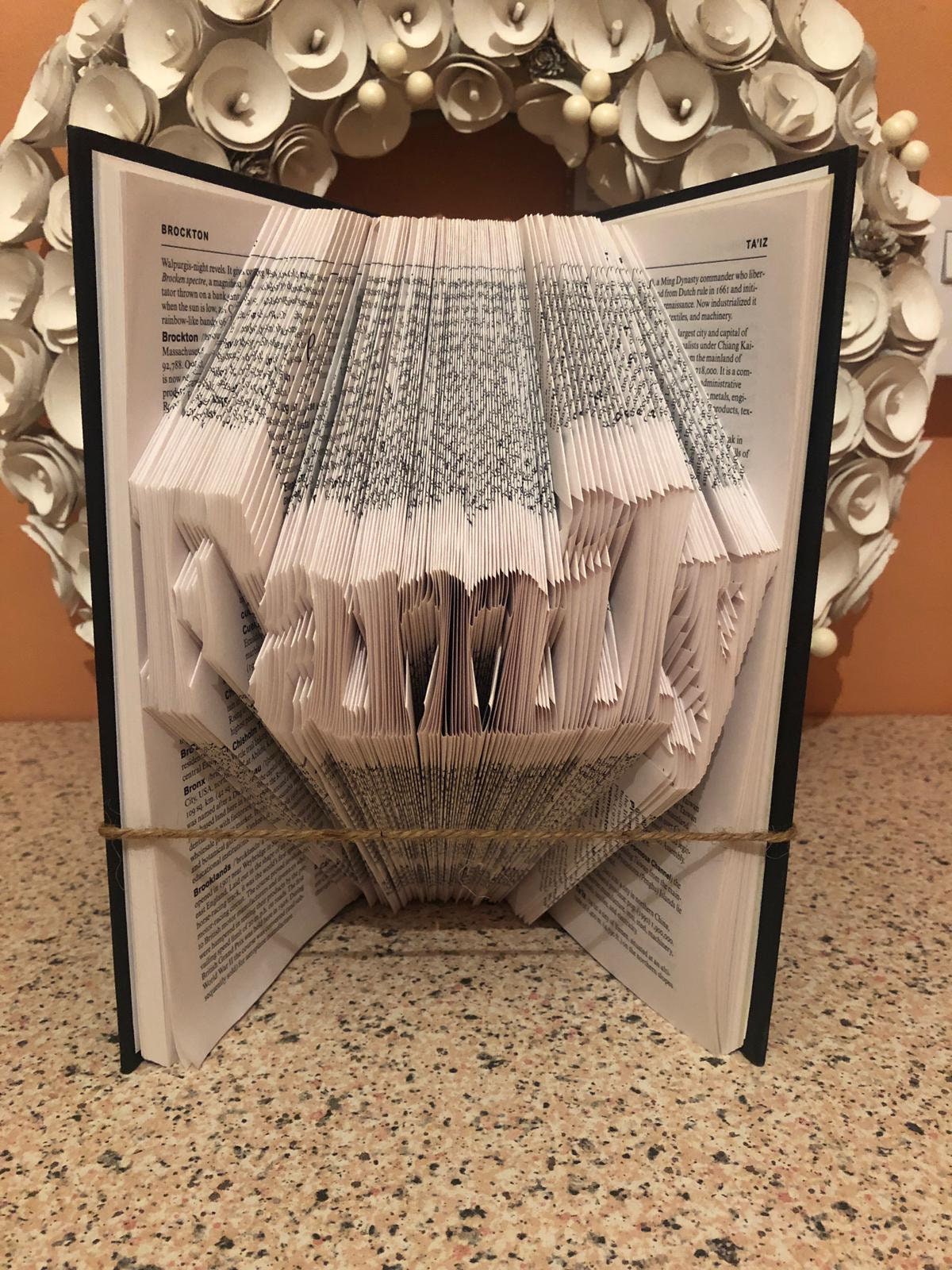 Custom Book Art Etsy