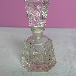Vintage Crystal Perfume Bottle