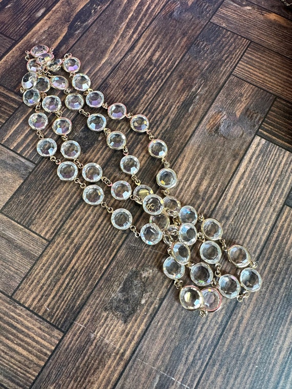 Napier Clear Crystal Necklace - image 3