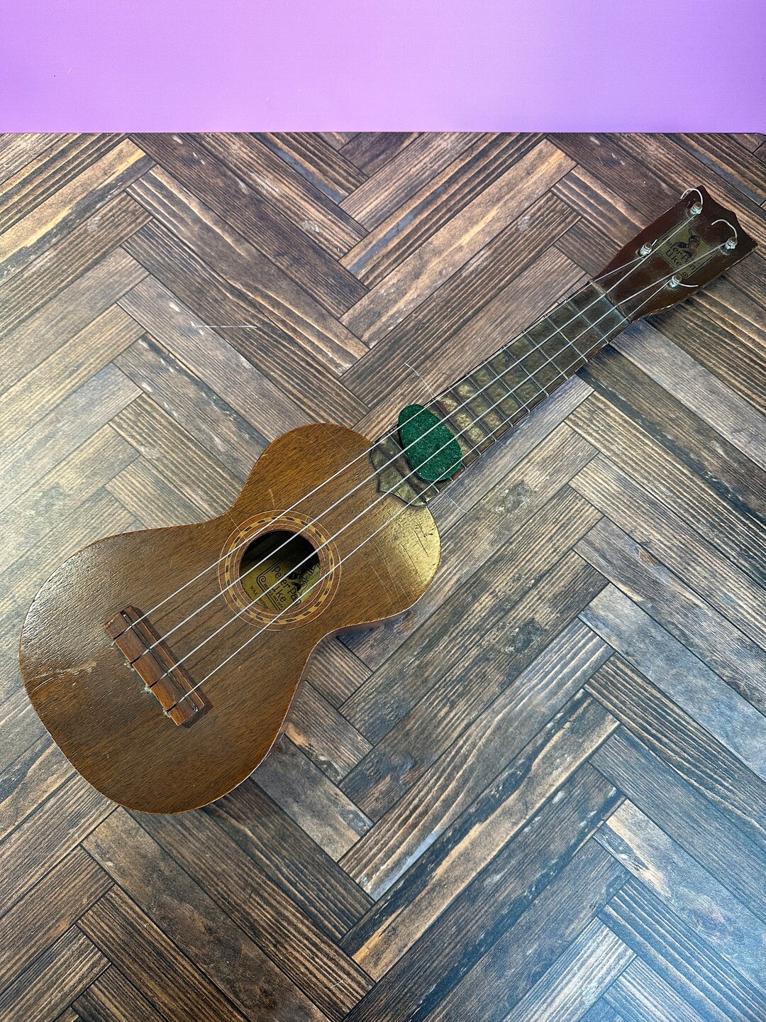 Antique PETER PAN UKULELE Etsy