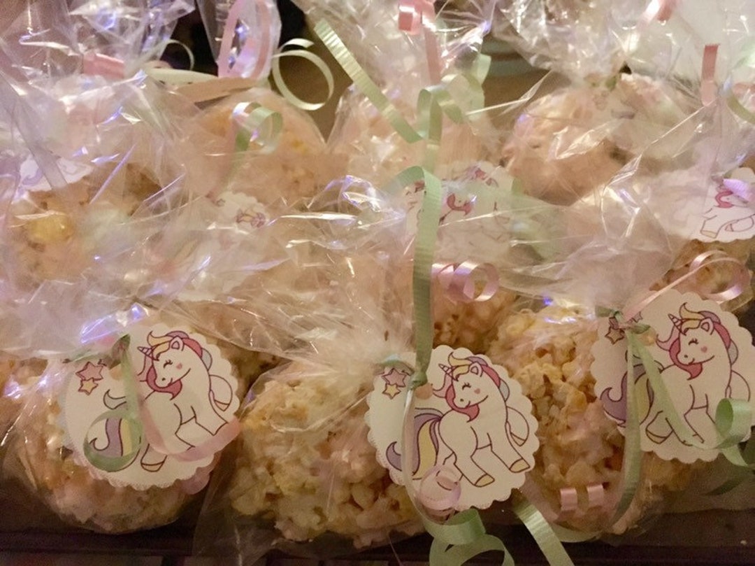 Unicorn Popcorn Balls 18 or Any Theme Etsy