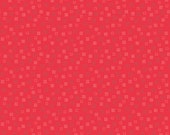 Autumn Love by Lori Holt of Bee in My Bonnet for Riley Blake Designs- C7368 Red Squares - 1 2 Yard Cut Increments, Cut Continuously