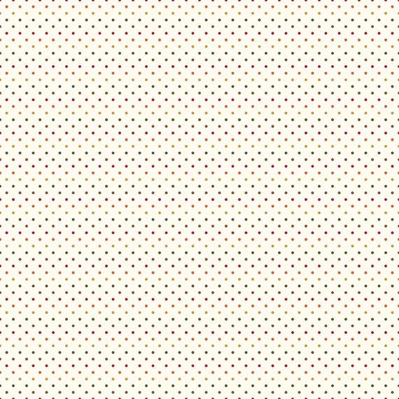 Swiss Dot - 1/2 Yard Increments, Cut Continuously (C600 Le Creme Autumn) by Riley Blake Designs