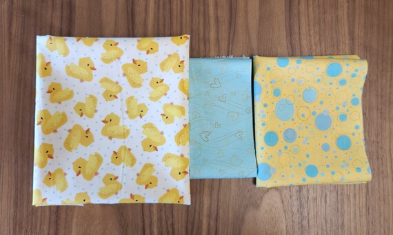 Roll Up Pillowcase Kit Using Darling Duckies Fabric by Turnowsky for QT Fabrics