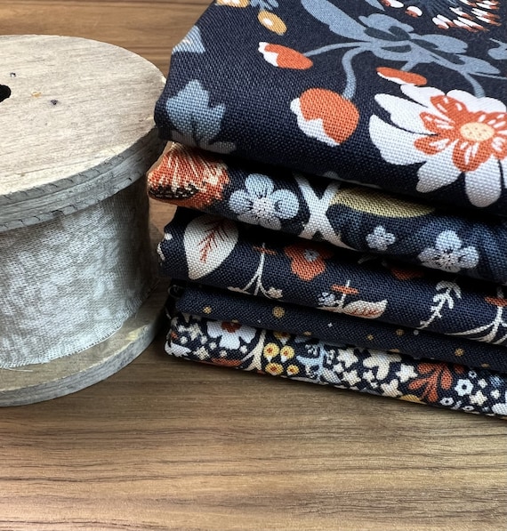 The Old Garden-Half Yard Bundle (5 Florentine Fabrics) by Danelys Sidron for Riley Blake Designs