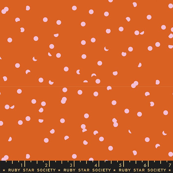 Hole Punch Dot 1/2 Yard Increments, Cut continuously (RS3025 14 Hole