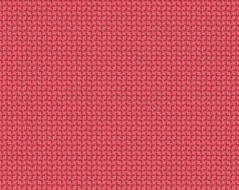 Berry & Sage - 1/2 Yard Increments, Cut Continuously (C17383 Flower Bed Tea Rose) by Lori Holt for Riley Blake Designs