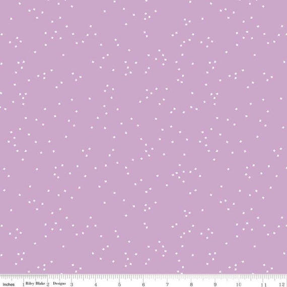 Blossom by Christopher Thompson for Riley Blake Designs- C715 Wisteria- 1/2 Yard Increments, Cut Continuously