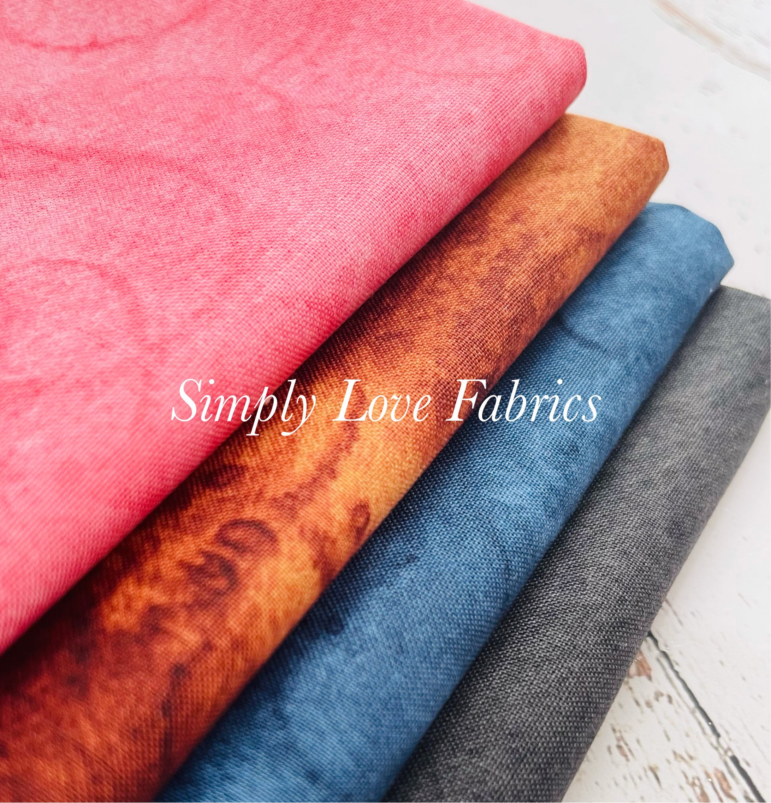 Painters Palette Swirl 1/2 Yard Bundle (4 Fabrics) J. Wecker Frisch