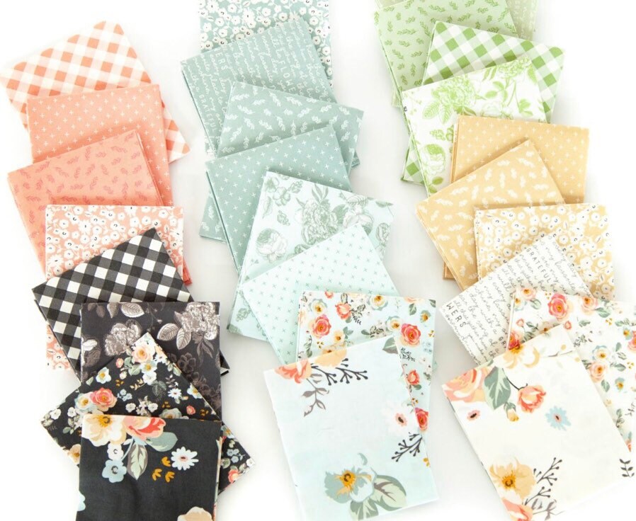 Gingham Windows Quilt KIT for Riley Blake Designs Finished Quilt 61 x