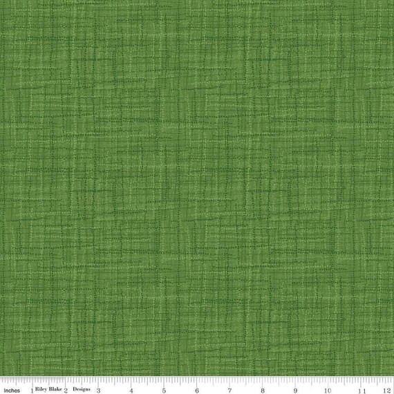 Grasscloth Cottons (C780 Clover) by Heather Peterson for Riley Blake Designs