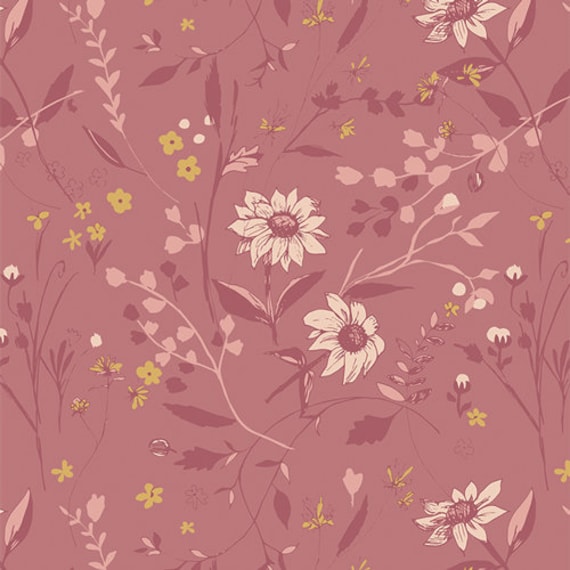 Willow - 1/2 Yard Increments, Cut Continuously (35605 Entwined Echo) by Sharon Holland for Art Gallery fabrics